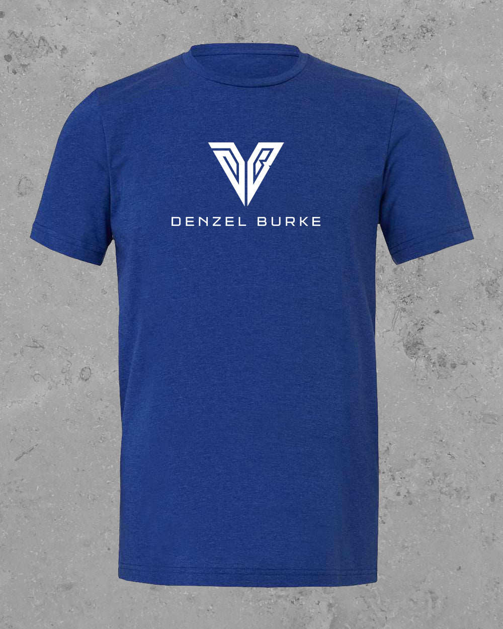 Denzel Burke Logo Heather Tee