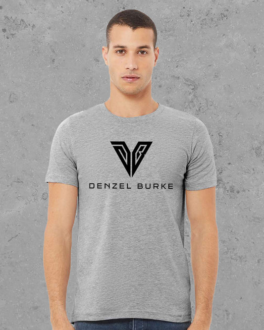 Denzel Burke Logo Heather Tee