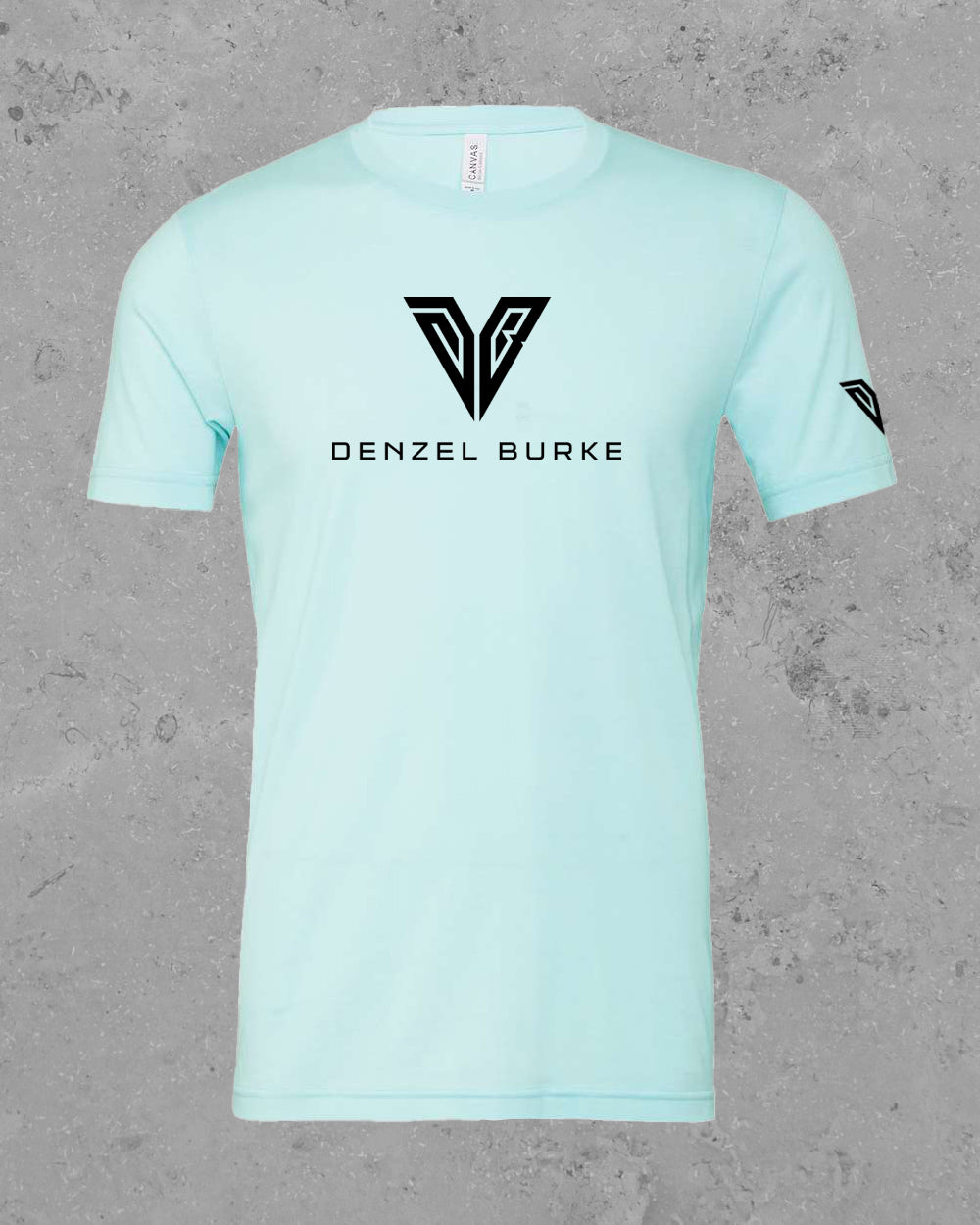 Denzel Burke Logo Heather Tee