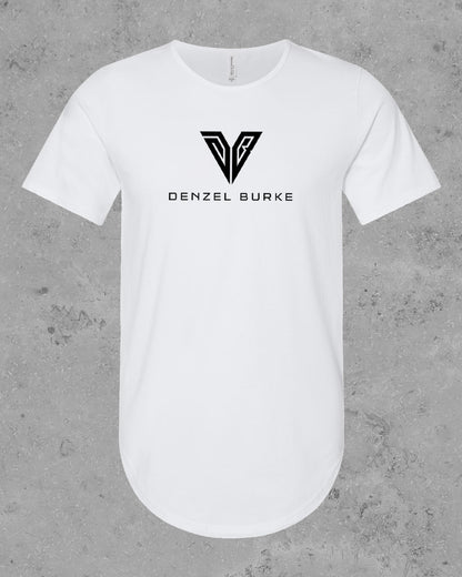 Denzel Burke Curved Hem Logo Tee