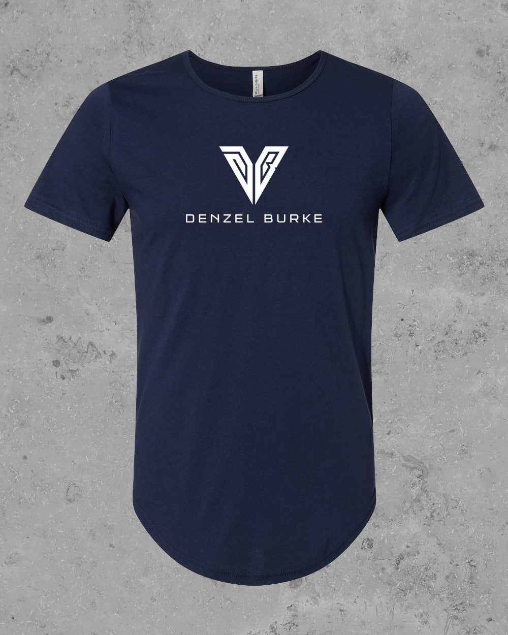 Denzel Burke Curved Hem Logo Tee