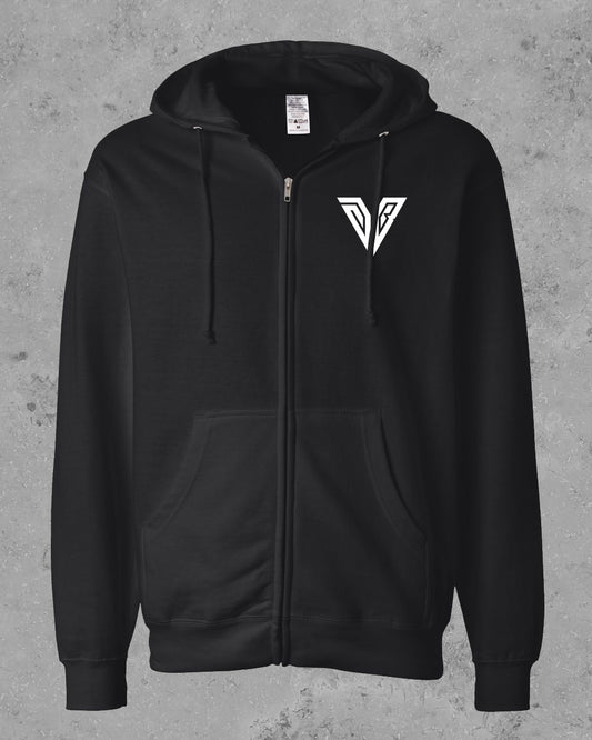 Denzel Burke Logo Full Zip Hoodie