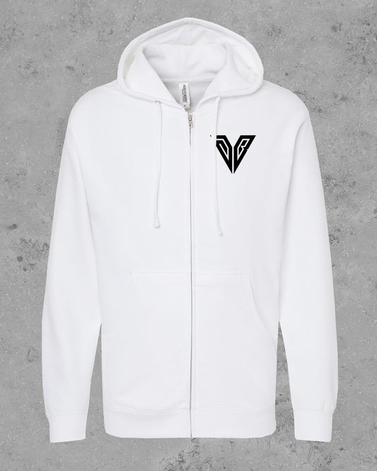 Denzel Burke Logo Full Zip Hoodie