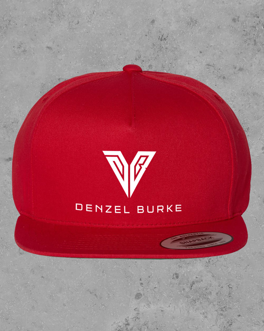 Denzel Burke Flat Bill Snap Back Hat